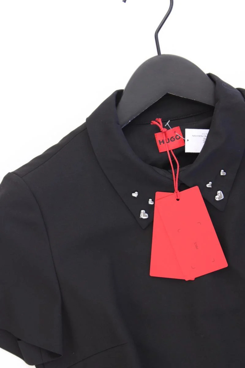 Hugo Boss Etuikleid Gr. 34 neu mit Etikett Kurzarm schwarz aus Viskose