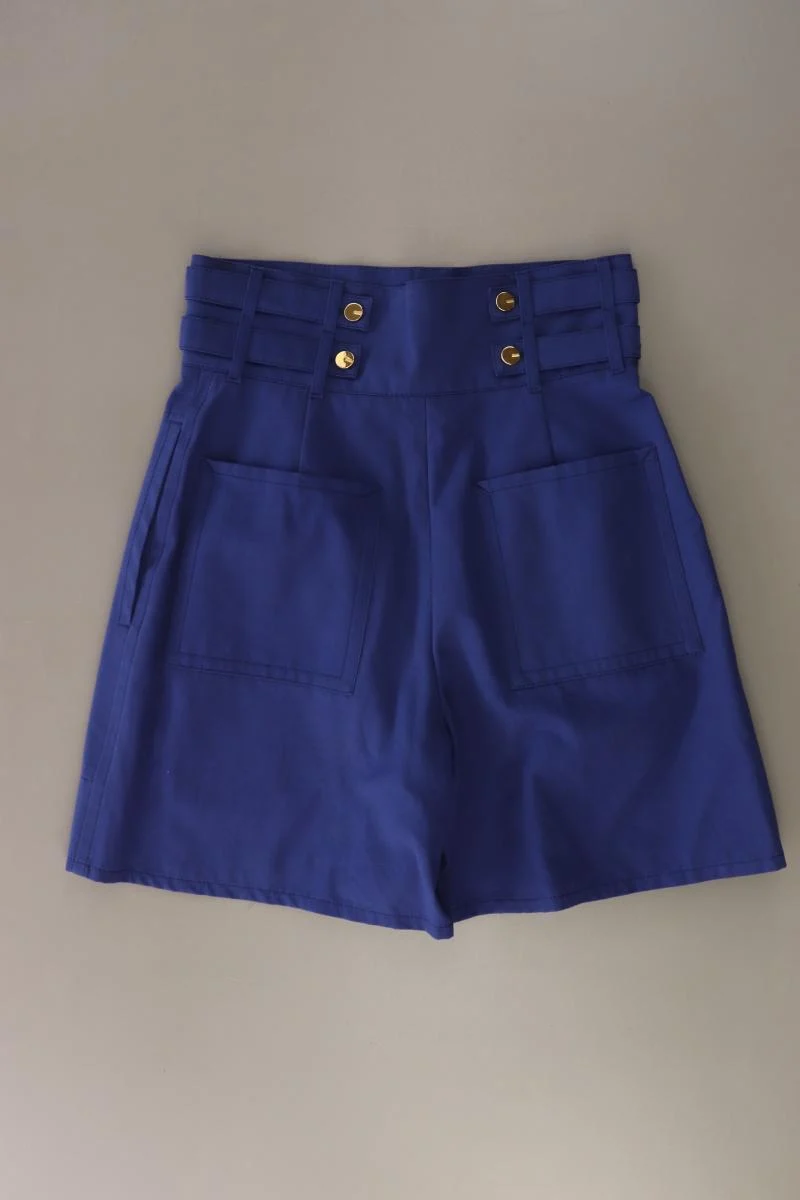 Escada Shorts Gr. 34 Vintage blau aus Baumwolle