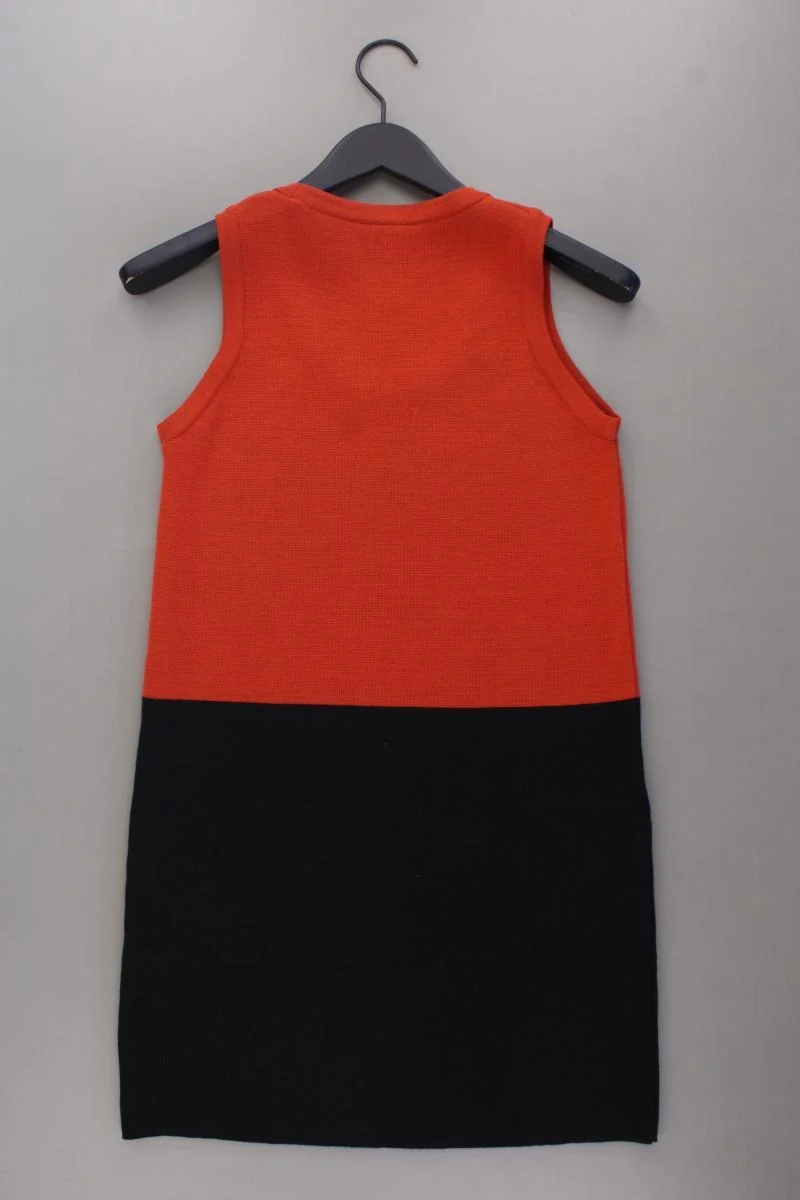 Mango Strickkleid Gr. XS Träger orange