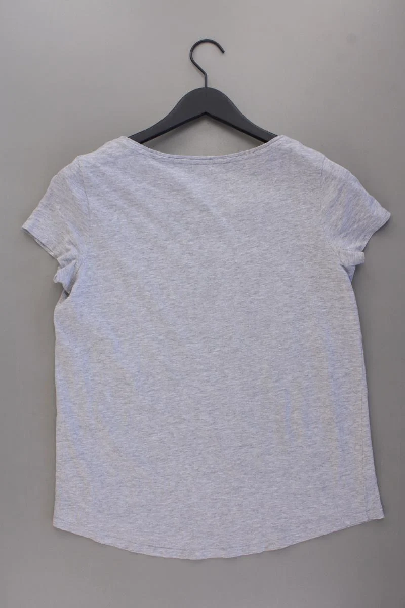 Esprit Printshirt Gr. L Kurzarm grau