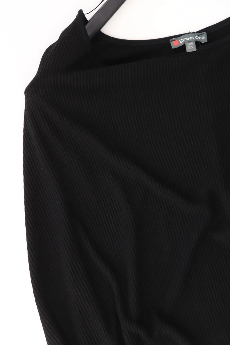 Street One Poncho Gr. OneSize schwarz aus Baumwolle