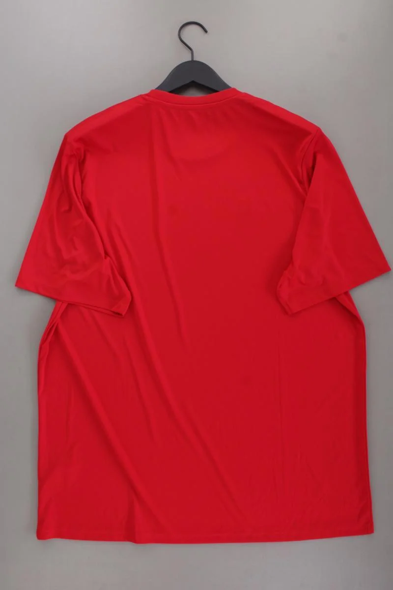 Jako Sportshirt für Herren Gr. XXXL neuwertig Kurzarm rot aus Polyester