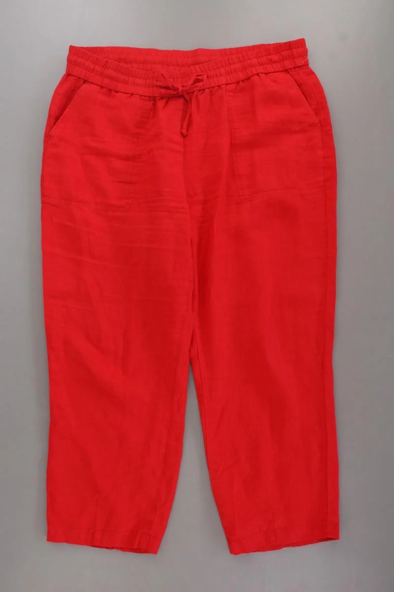 Gerry Weber Leinenhose Gr. 44 neuwertig rot