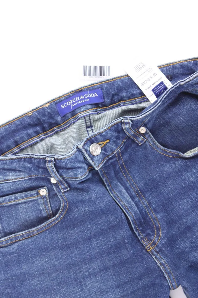 Scotch & Soda Skinny Jeans für Herren Gr. W32/L32 neuwertig blau aus Baumwolle