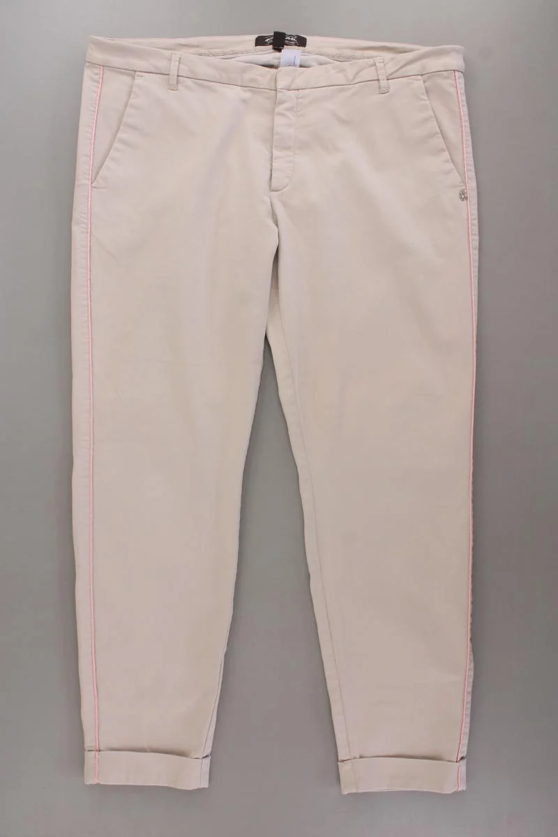 Nickjean Amsterdam Hose Gr. 46 creme aus Baumwolle