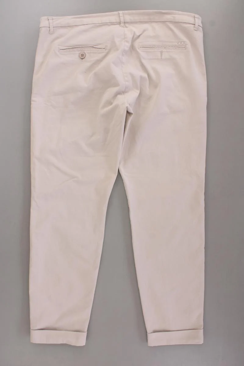 Nickjean Amsterdam Hose Gr. 46 creme aus Baumwolle
