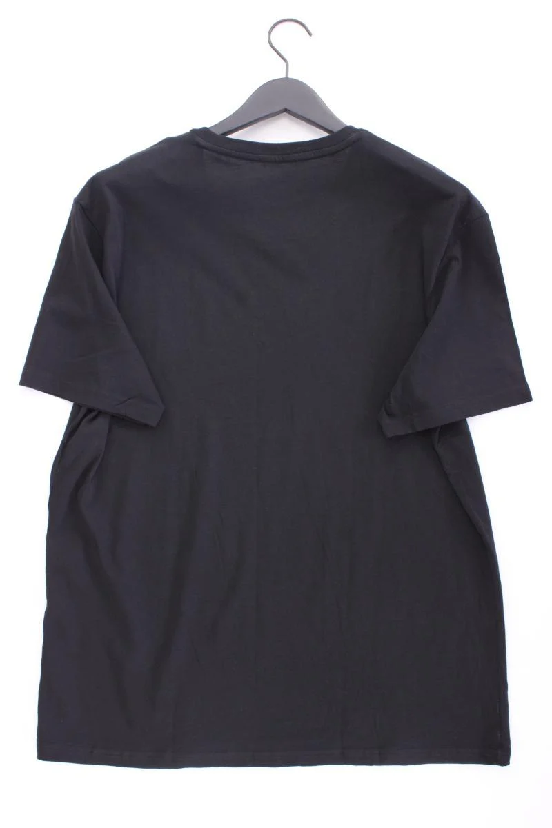 Adidas T-Shirt für Herren Gr. XL Kurzarm schwarz