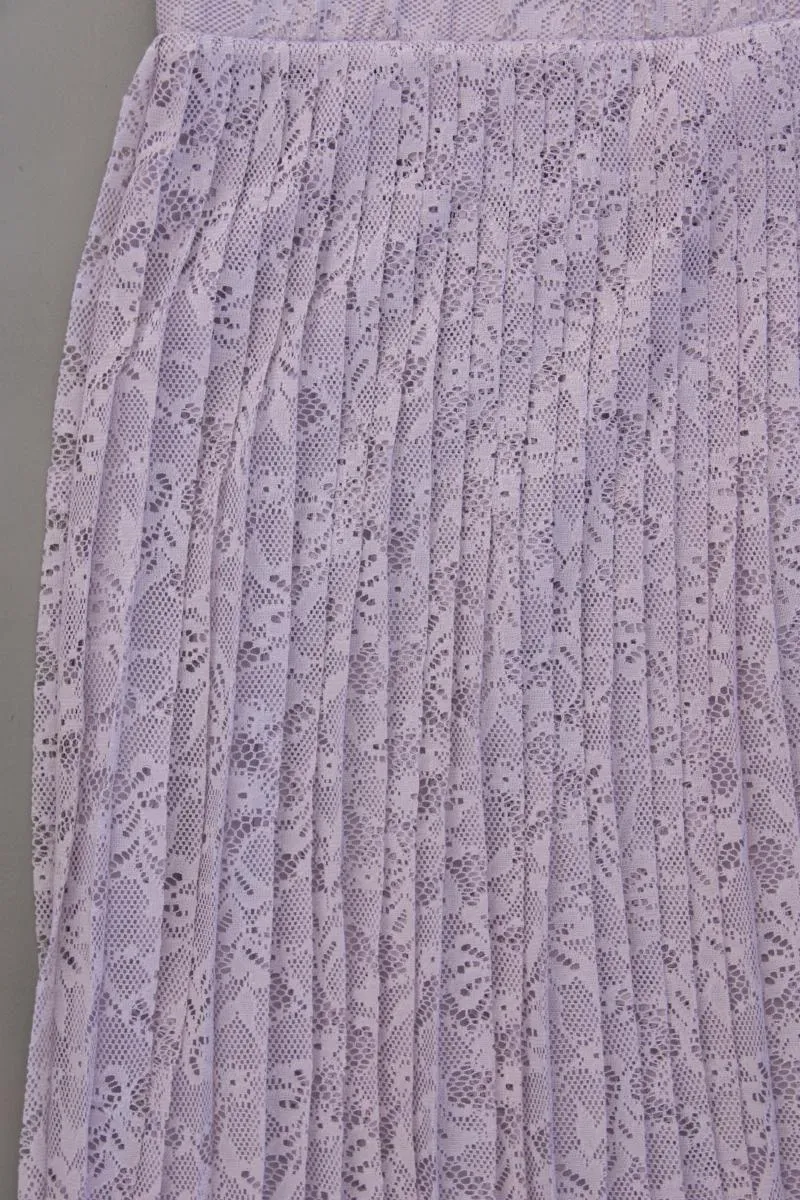 Monki Stretchrock Gr. M lila aus Polyester