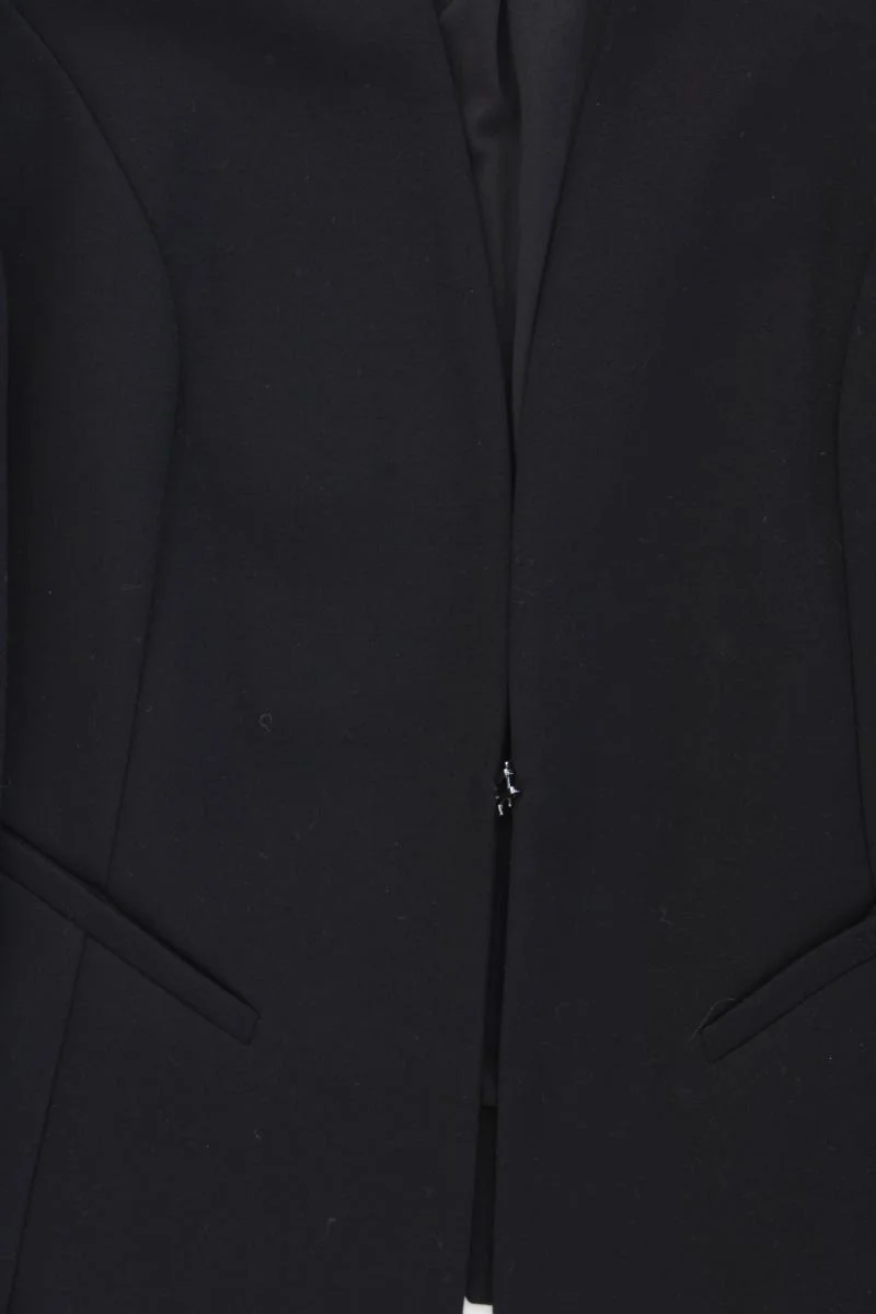 comma, Classic Blazer Gr. 42 schwarz aus Viskose