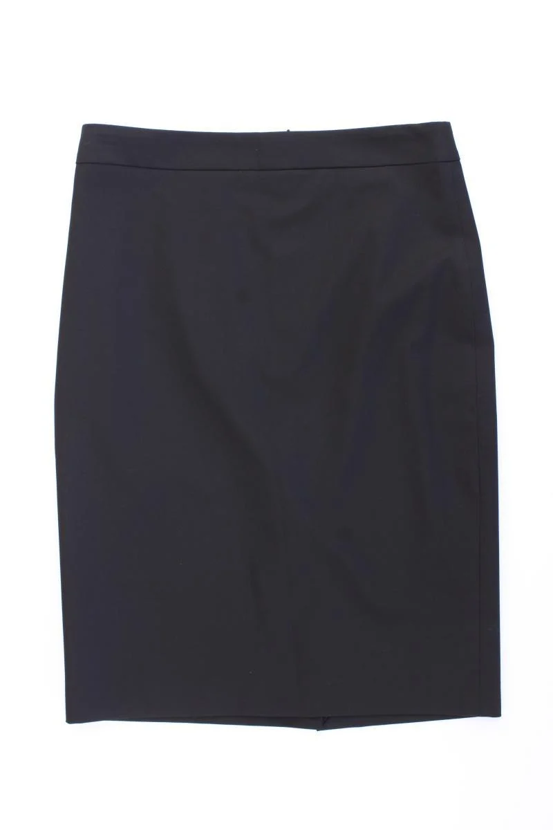 Hallhuber Bleistiftrock Gr. 38 schwarz aus Polyester