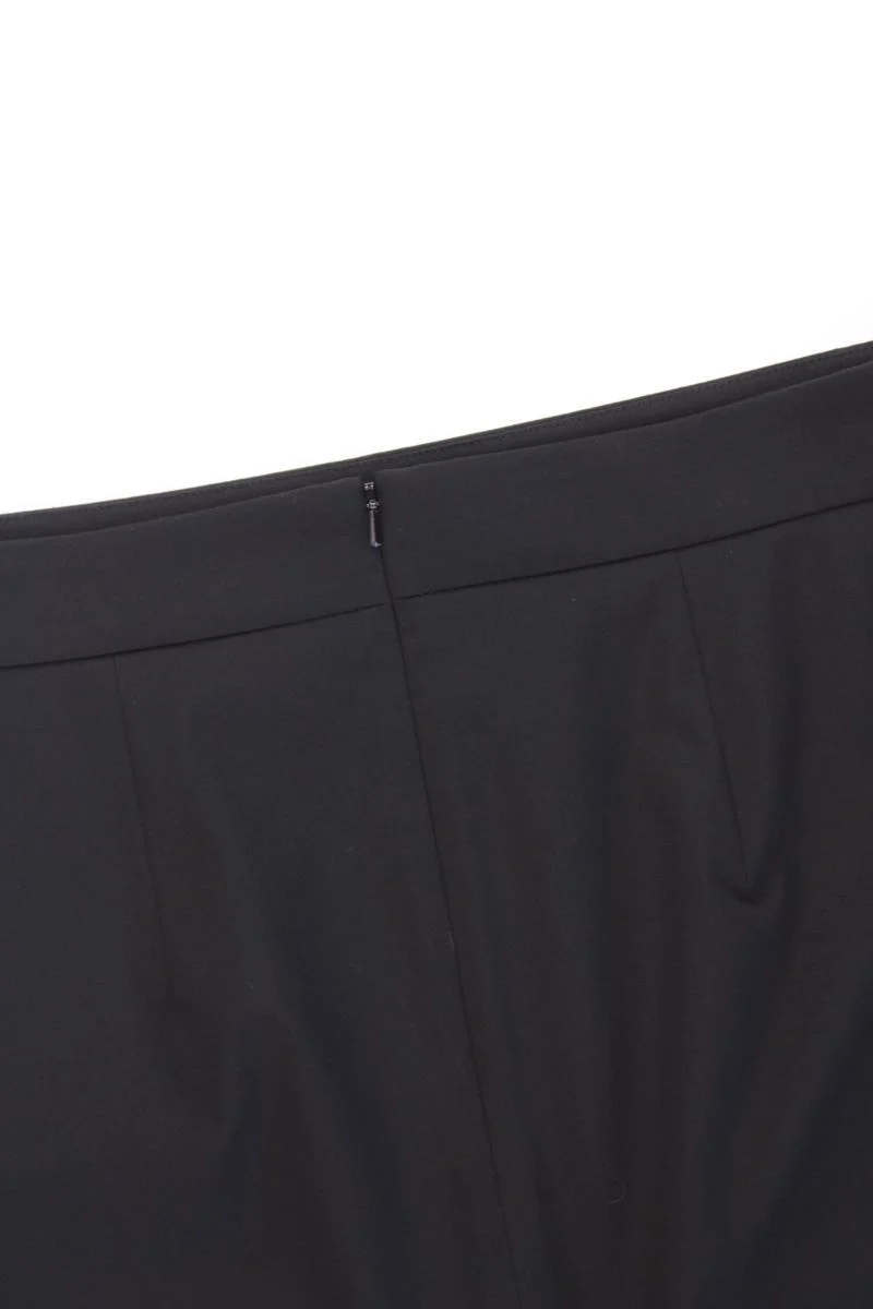 Hallhuber Bleistiftrock Gr. 38 schwarz aus Polyester