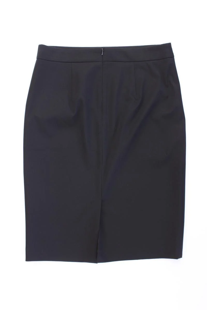 Hallhuber Bleistiftrock Gr. 38 schwarz aus Polyester