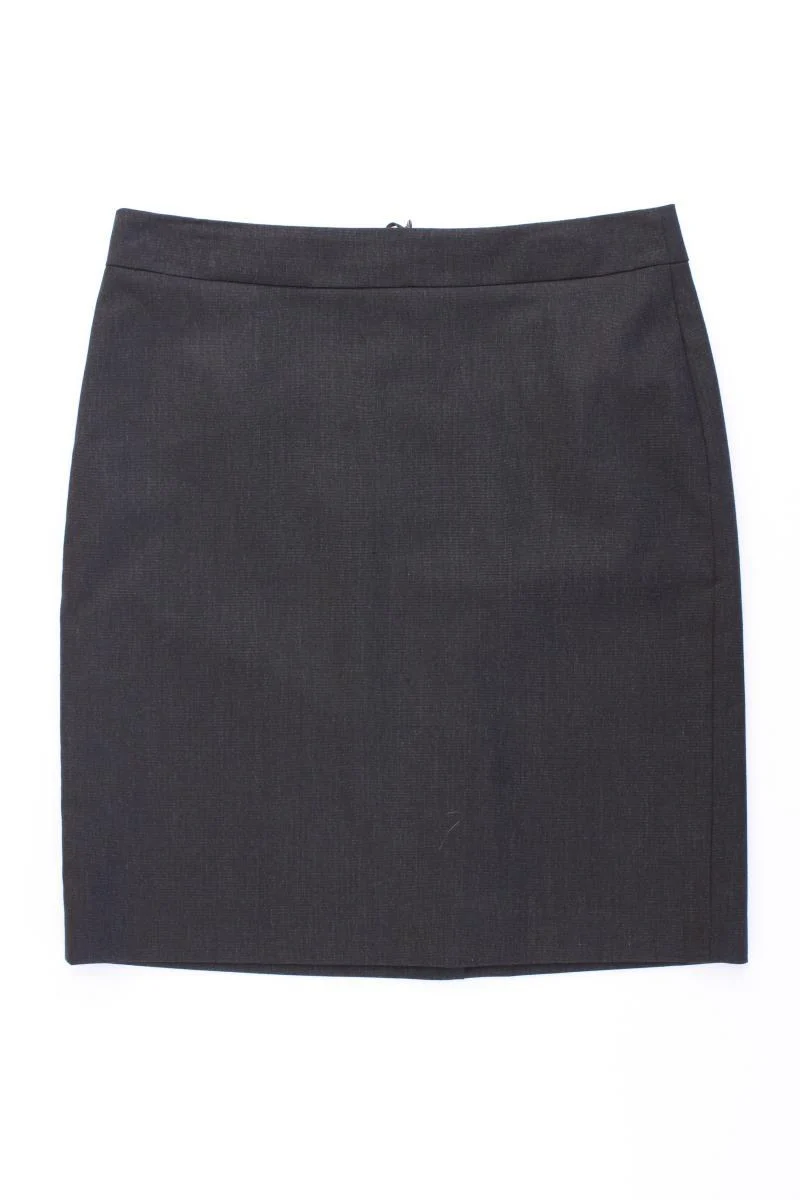More&More Bleistiftrock Gr. 36 grau aus Polyester