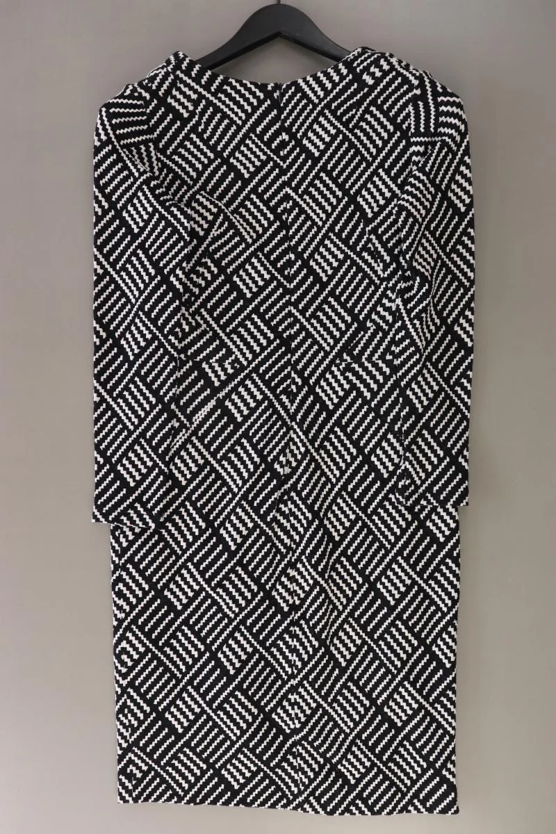 comma, Langarmkleid Gr. 36 schwarz aus Viskose