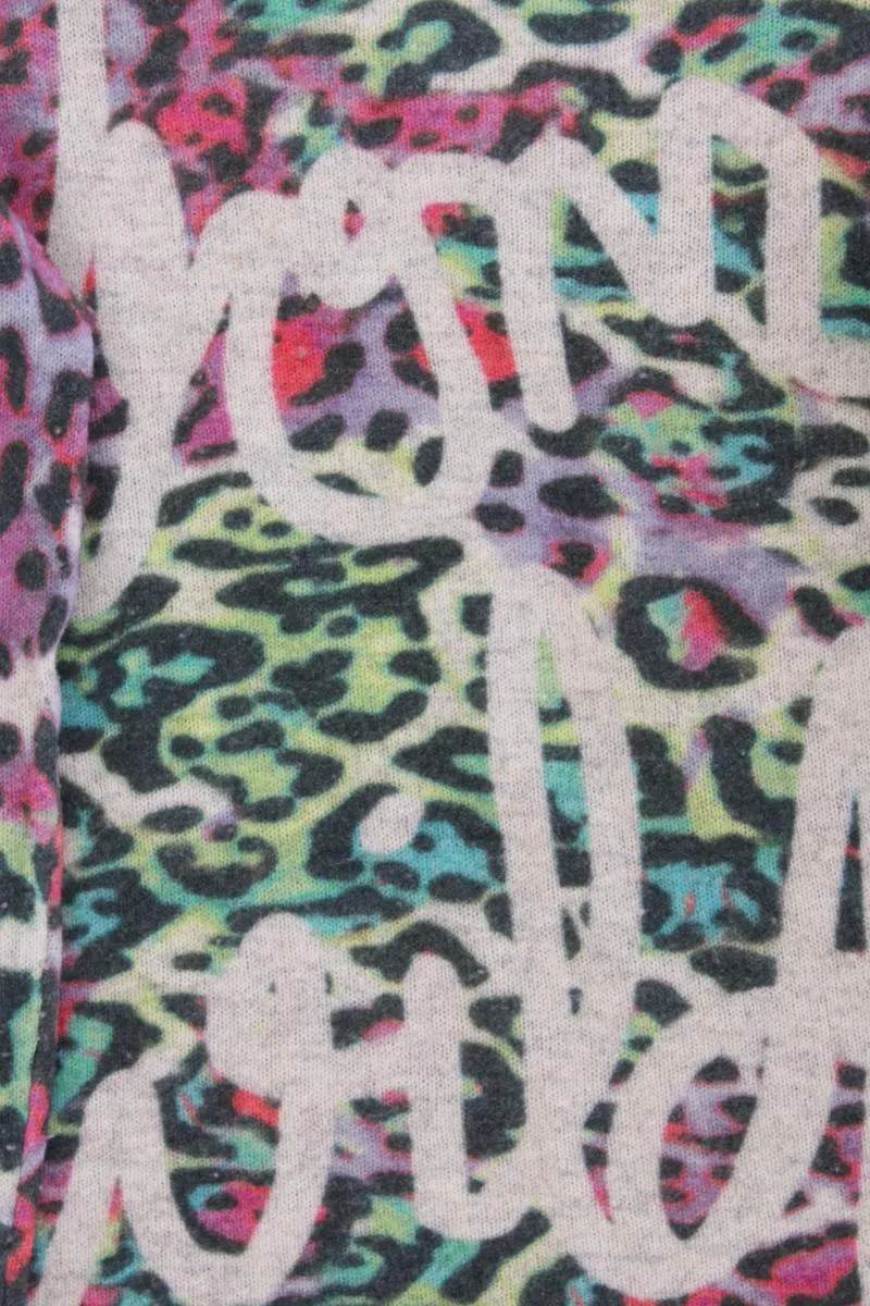 Six-O-Seven Wollpullover Gr. 38 mit Tierdruck mehrfarbig