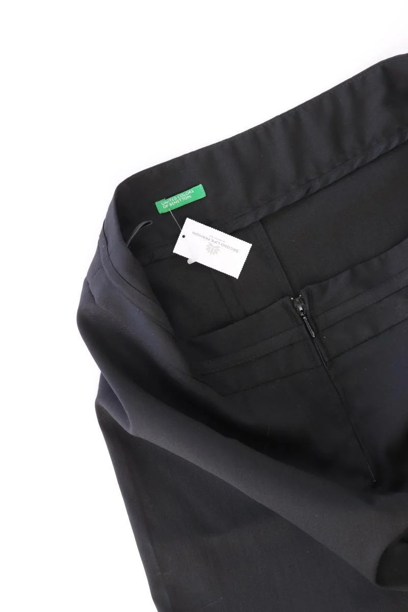 United Colors of Benetton Rock Gr. IT 42 (S) gestreift schwarz aus Polyester