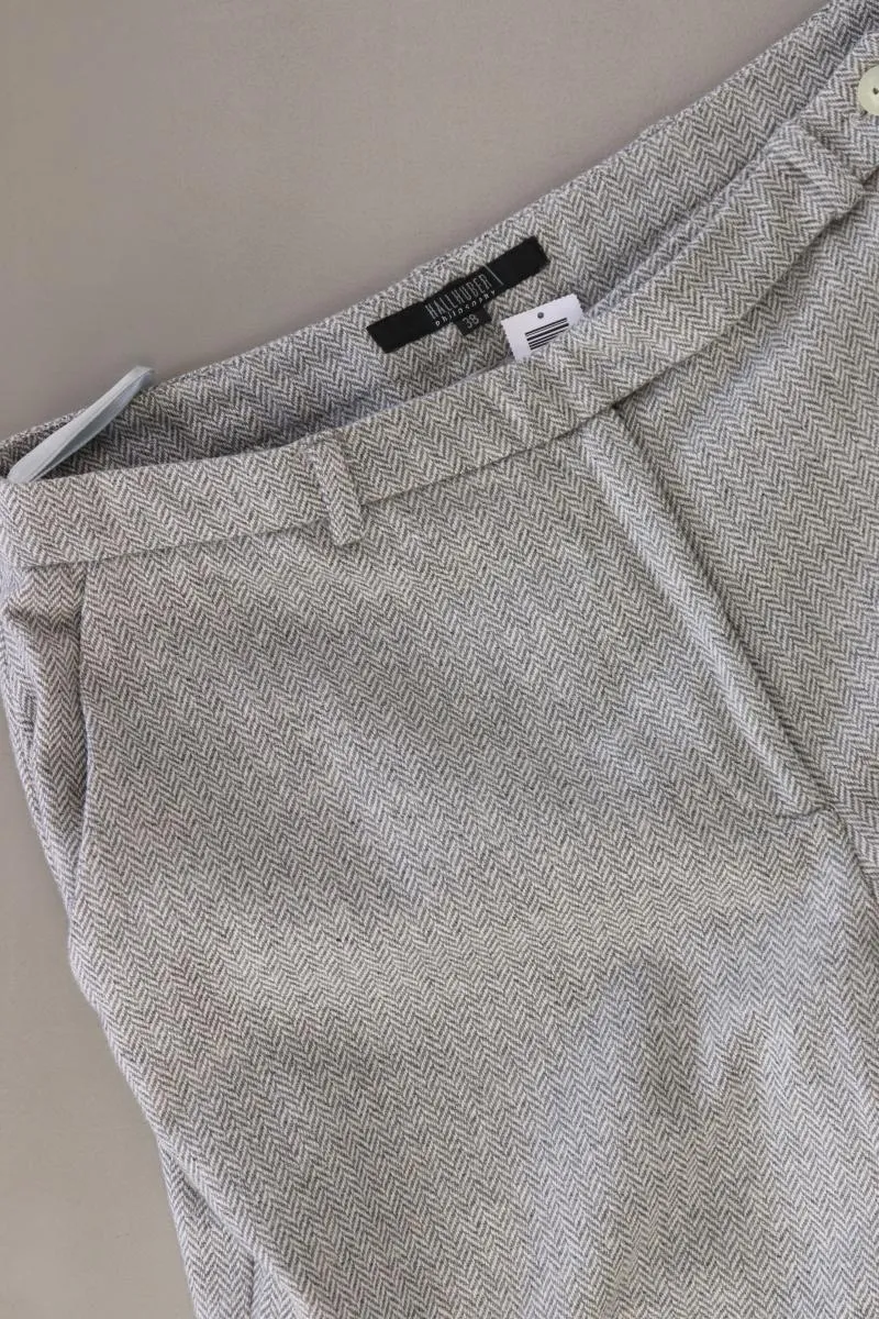Hallhuber Wollhose Gr. 38 Vintage grau