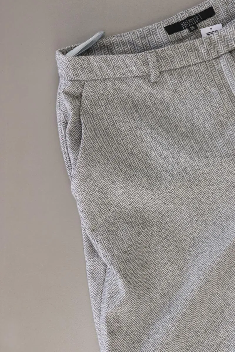 Hallhuber Wollhose Gr. 38 Vintage grau
