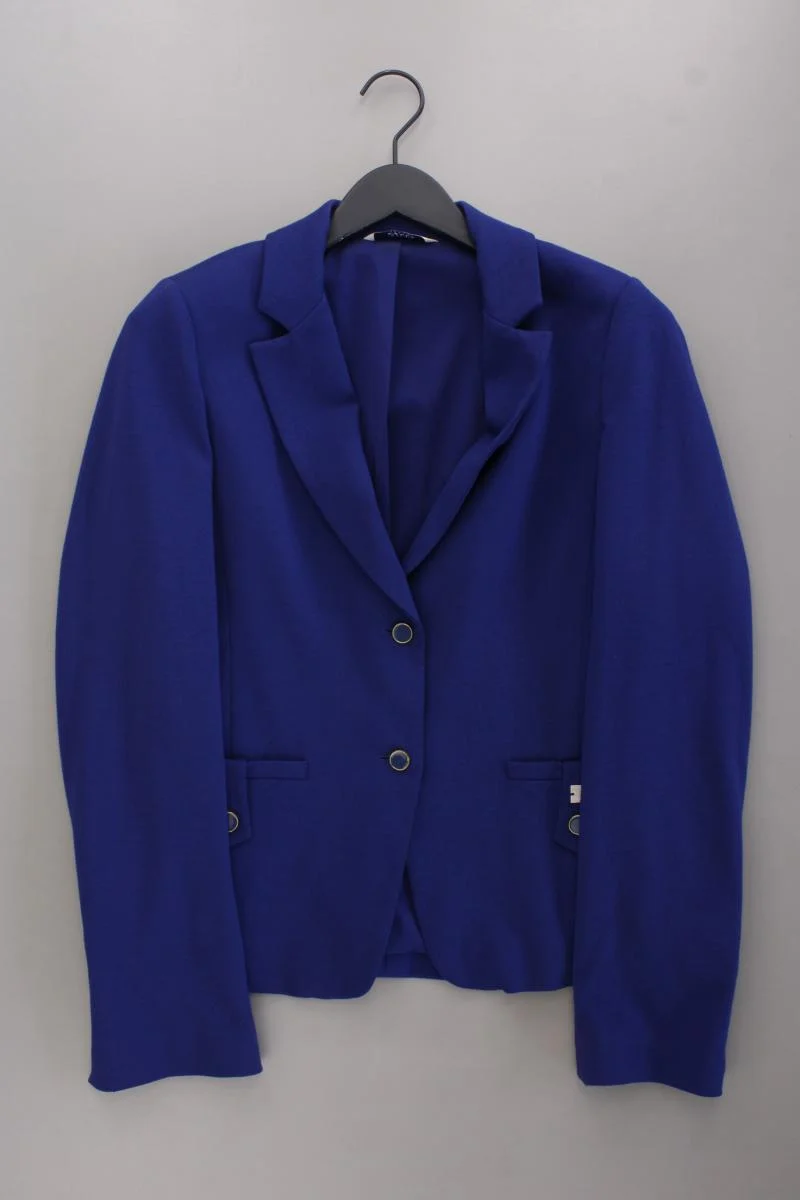 Liu Jo Classic Blazer Gr. IT 48 (L) blau aus Viskose