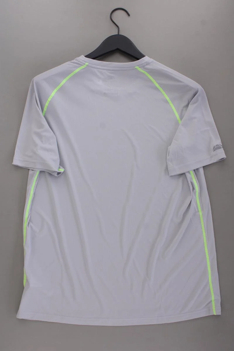 Nordcap Sportshirt für Herren Gr. L neuwertig Kurzarm grau aus Polyester