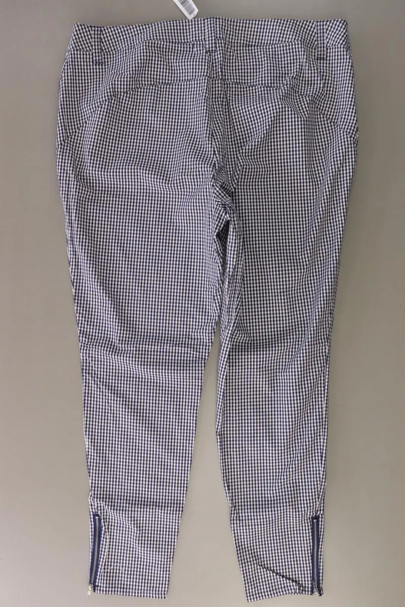forever 21 Stoffhose Gr. US 14 (XL) kariert neu mit Etikett blau aus Baumwolle