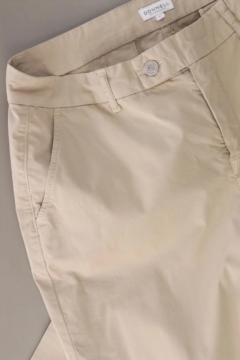 Donnell Appelrath Cüpper Stoffhose Gr. 42 creme aus Baumwolle