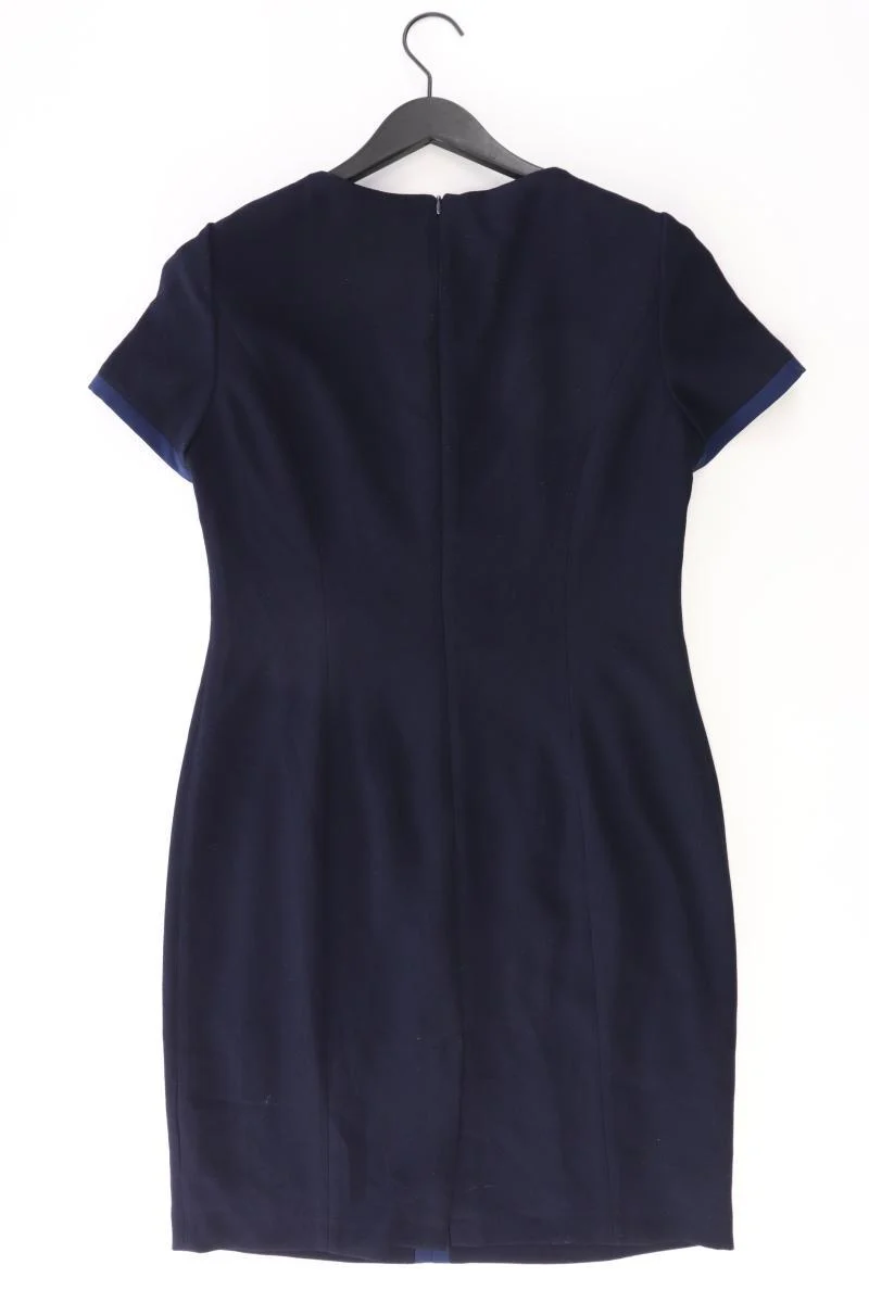 Esprit Bleistiftkleid Gr. 40 Kurzarm blau aus Polyester