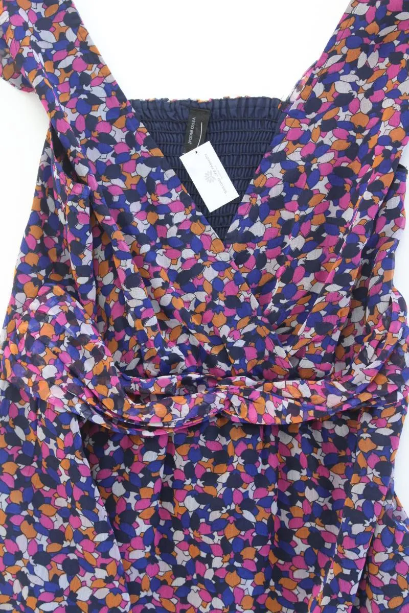 Vero Moda Chiffonkleid Gr. M geometrisches Muster Träger mehrfarbig