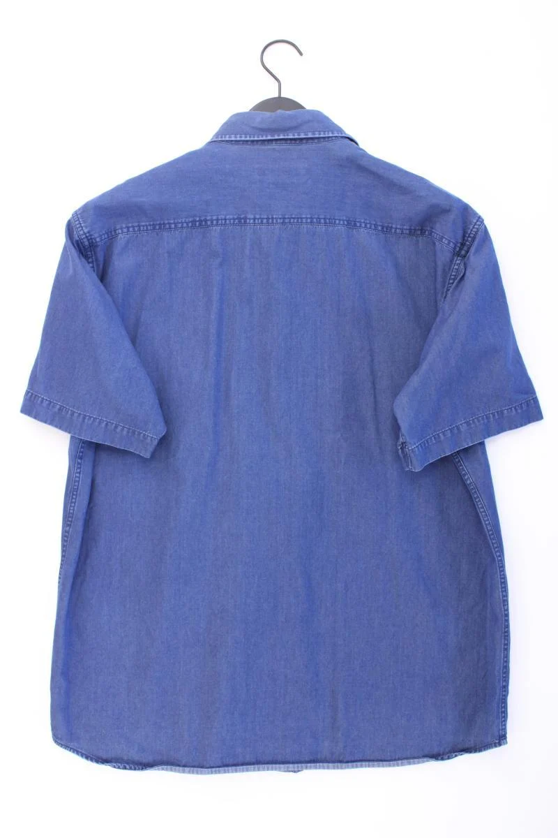 McNeal Jeanshemd für Herren Gr. XL neuwertig Kurzarm blau aus Baumwolle