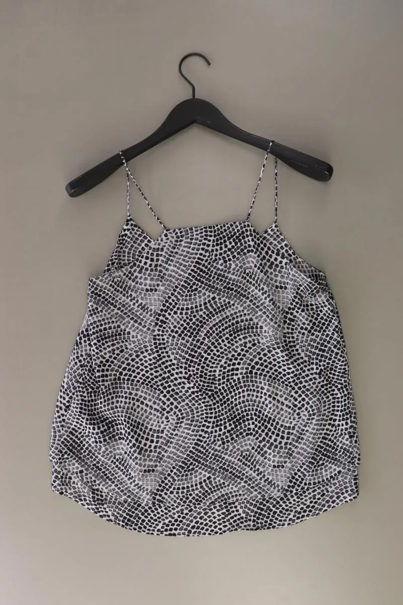 H&M Spaghetti-Top Gr. 38 grau aus Polyester