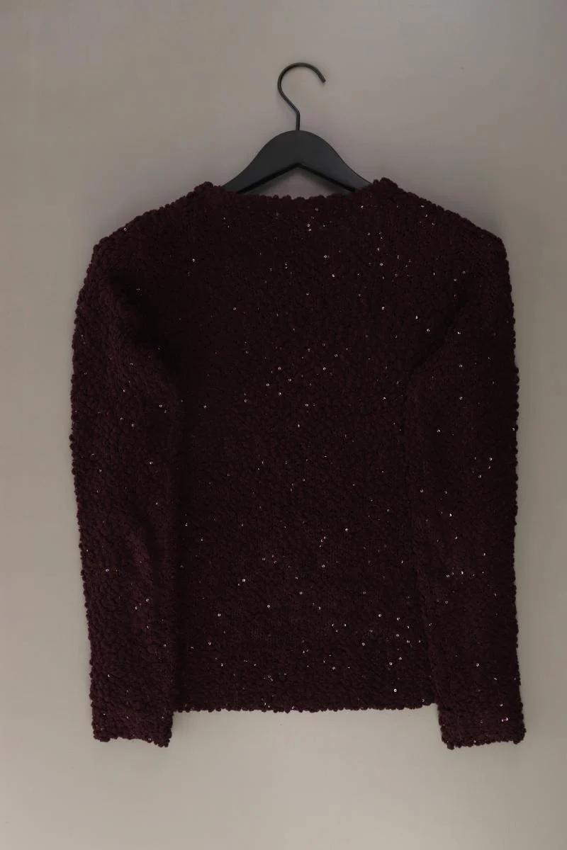 Vero Moda Pullover mit Glitzer Gr. M lila aus Polyester