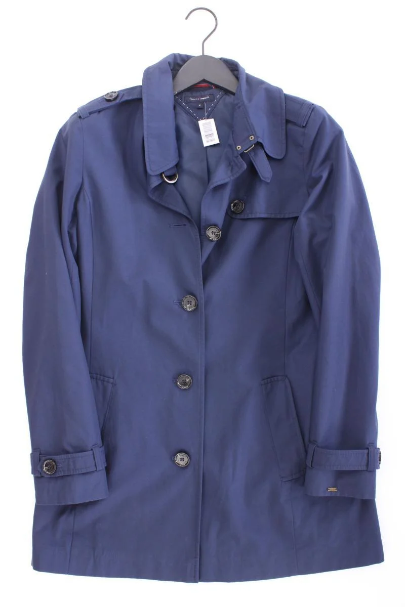 Tommy Hilfiger Cabanmantel Gr. M blau aus Baumwolle