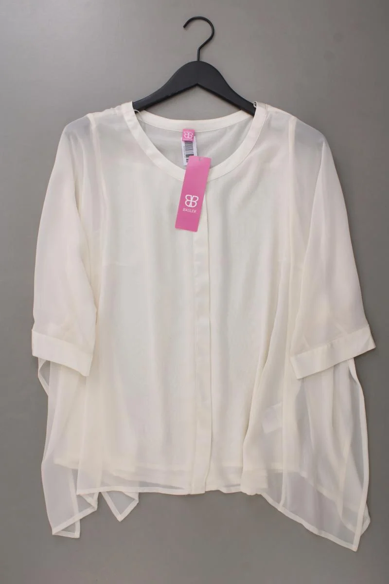 Second Hand Outfit Größe L mit Basler Oversize-Bluse in Gr. 42 und Halskette
