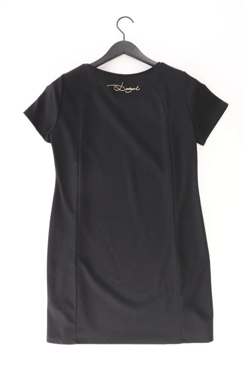 Desigual Kurzarmkleid Gr. XL schwarz aus Polyester