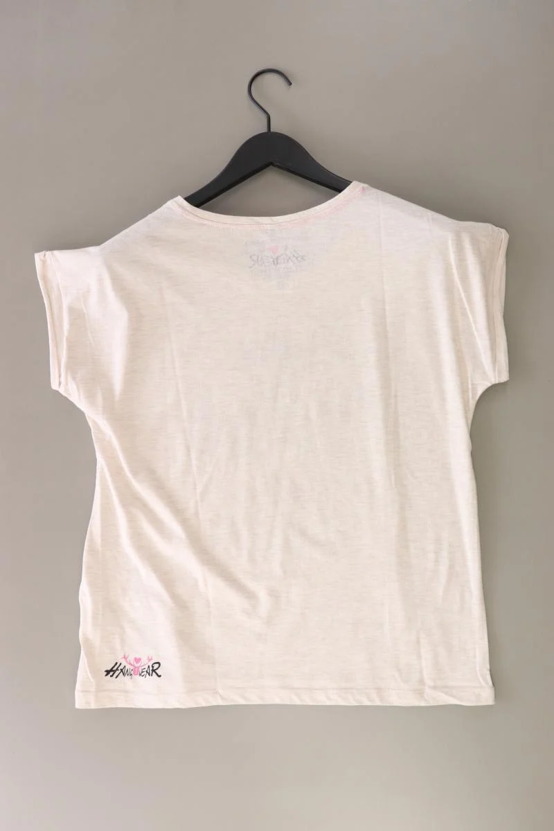 Hang Wear Printshirt Gr. XL Kurzarm creme aus Baumwolle