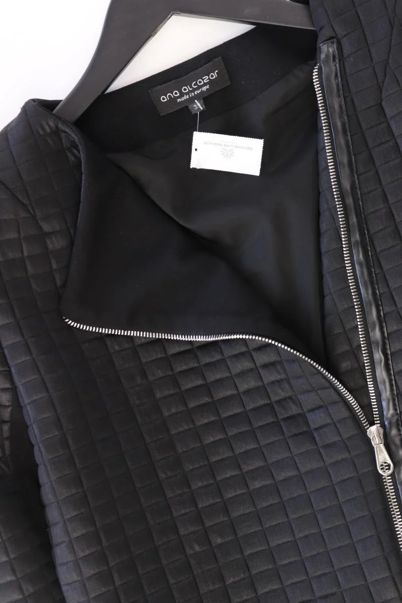 Ana Alcazar Regular Cardigan Gr. 38 Langarm schwarz aus Polyester