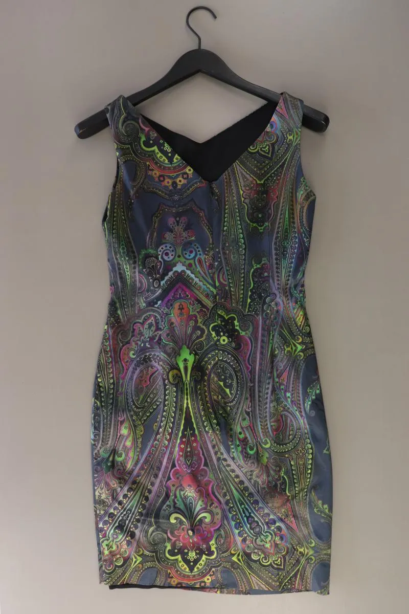 Ana Alcazar Etuikleid Gr. 36 mit Paisleymuster Ärmellos mehrfarbig aus Polyester