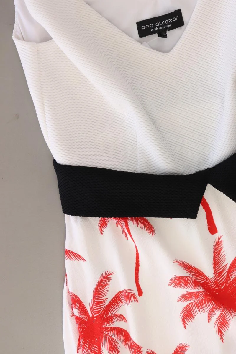 Ana Alcazar Trägerkleid Gr. 36 weiß aus Polyester