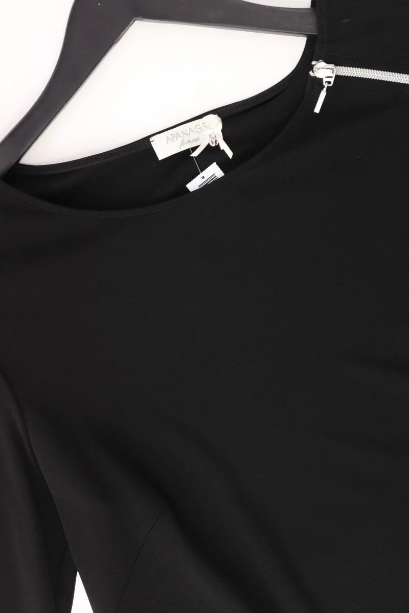 Apanage Abendkleid Gr. M 3/4 Ärmel schwarz aus Polyester