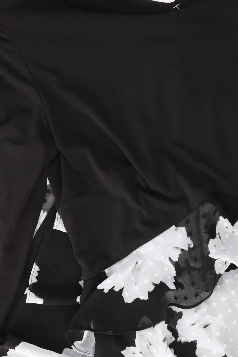 Alba Moda Abendkleid Gr. M 3/4 Ärmel schwarz aus Polyester