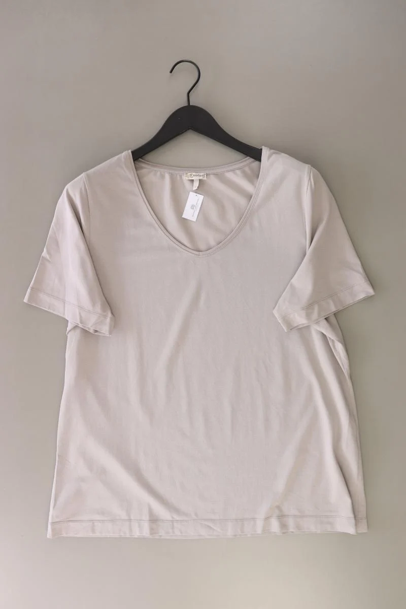 Deerberg T-Shirt Gr. XL Kurzarm grau aus Baumwolle