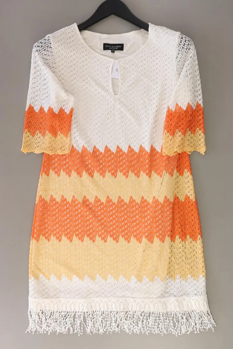 Ana Alcazar Midikleid Gr. 38 neuwertig 3/4 Ärmel orange