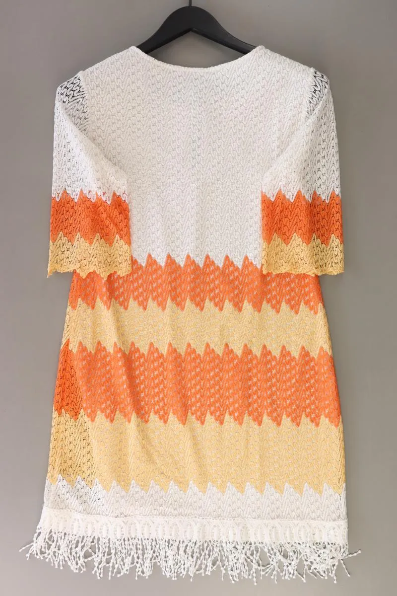 Ana Alcazar Midikleid Gr. 38 neuwertig 3/4 Ärmel orange