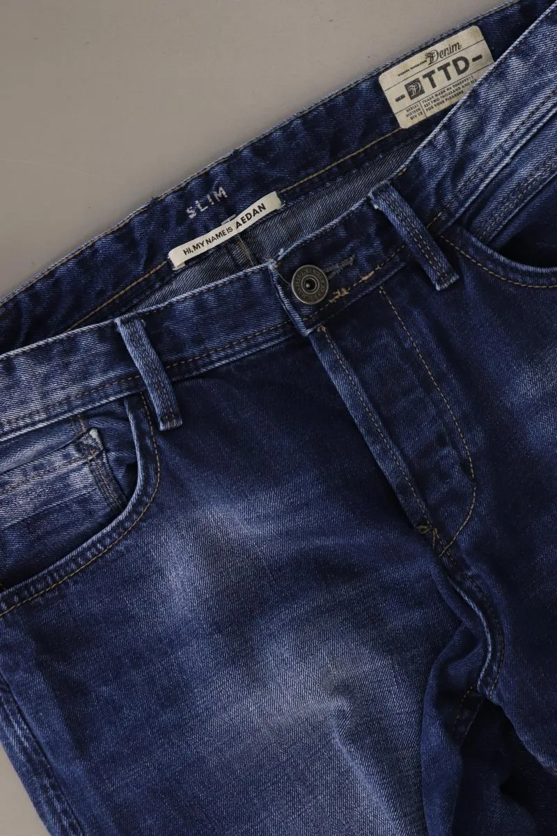 Tom Tailor (Denim) Straight Jeans für Herren Gr. W32/L32 blau aus Baumwolle