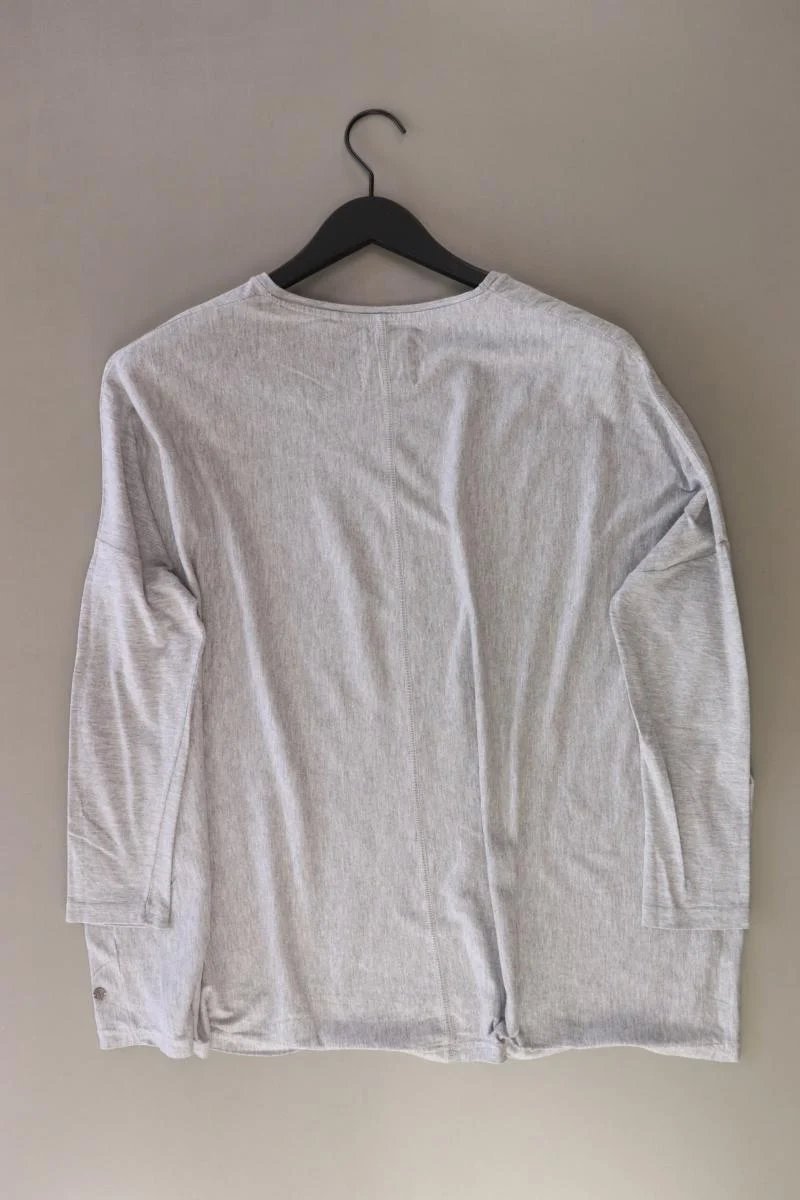 Cecil Longsleeve-Shirt Gr. M/L Langarm grau aus Baumwolle