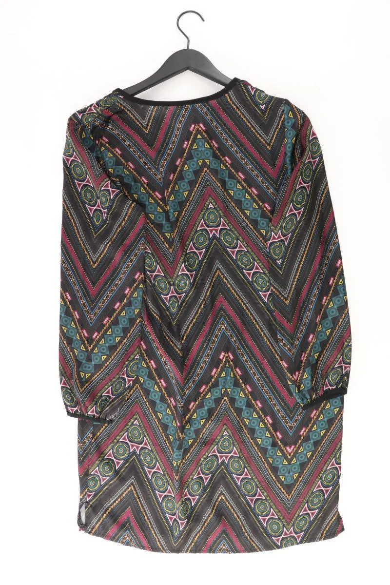 Keysha Kleid Gr. L Langarm mehrfarbig aus Polyester
