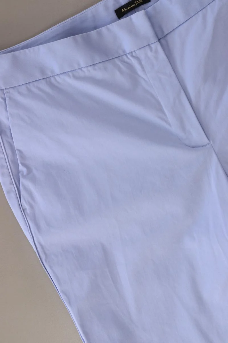 Massimo Dutti Stoffhose Gr. 44 blau