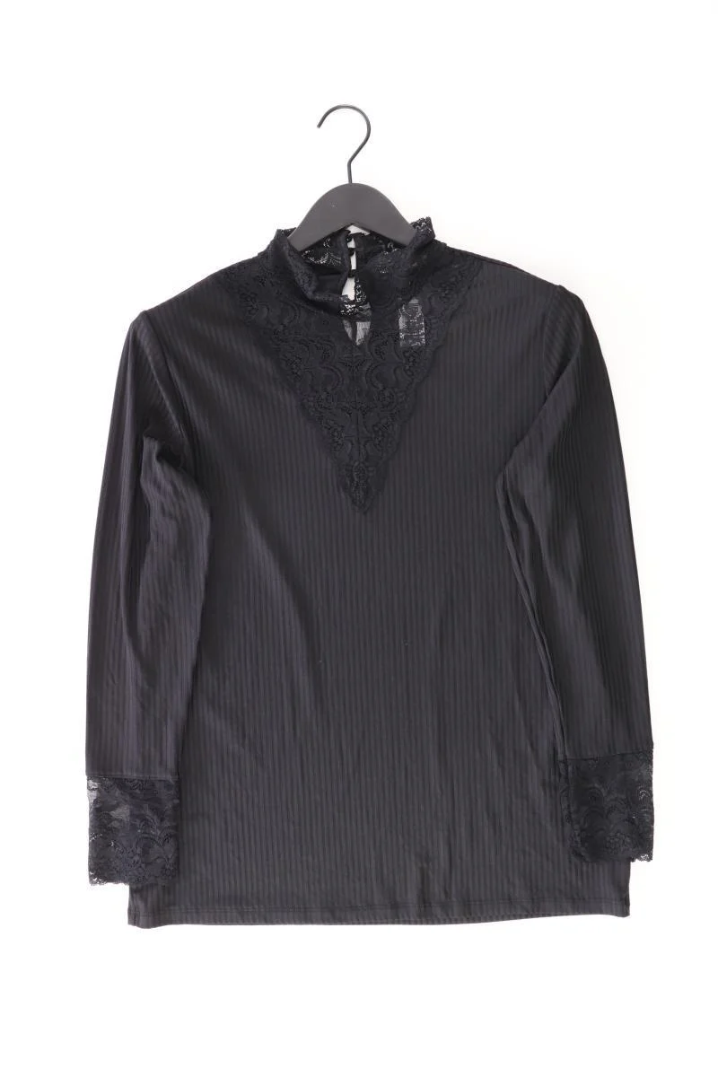 Only Carmakoma Longsleeve-Shirt Gr. 46/48 Langarm schwarz aus Polyester
