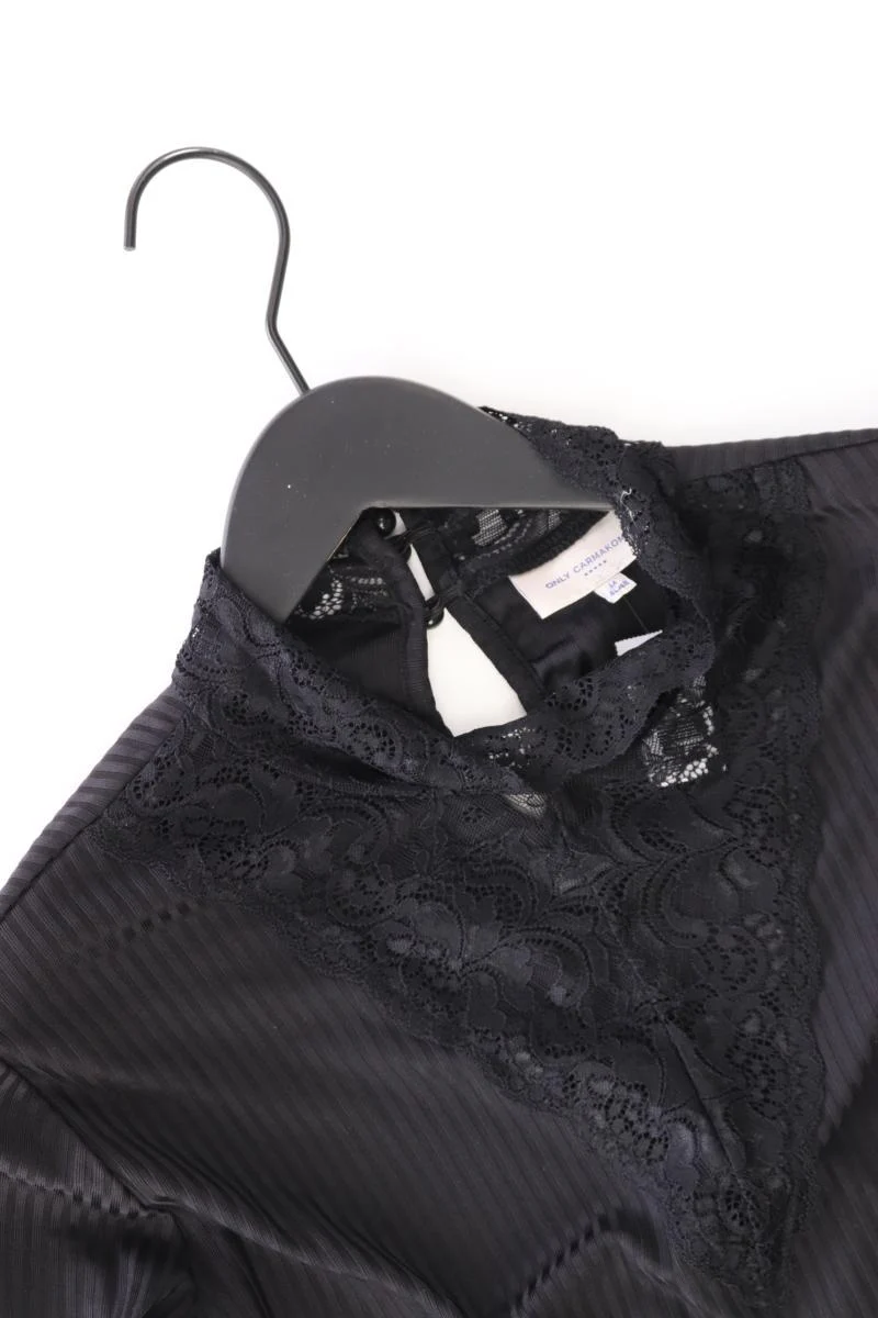 Only Carmakoma Longsleeve-Shirt Gr. 46/48 Langarm schwarz aus Polyester