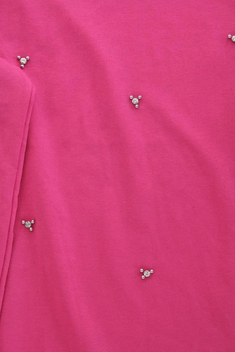 Trendyol Longpullover Gr. M pink aus Baumwolle